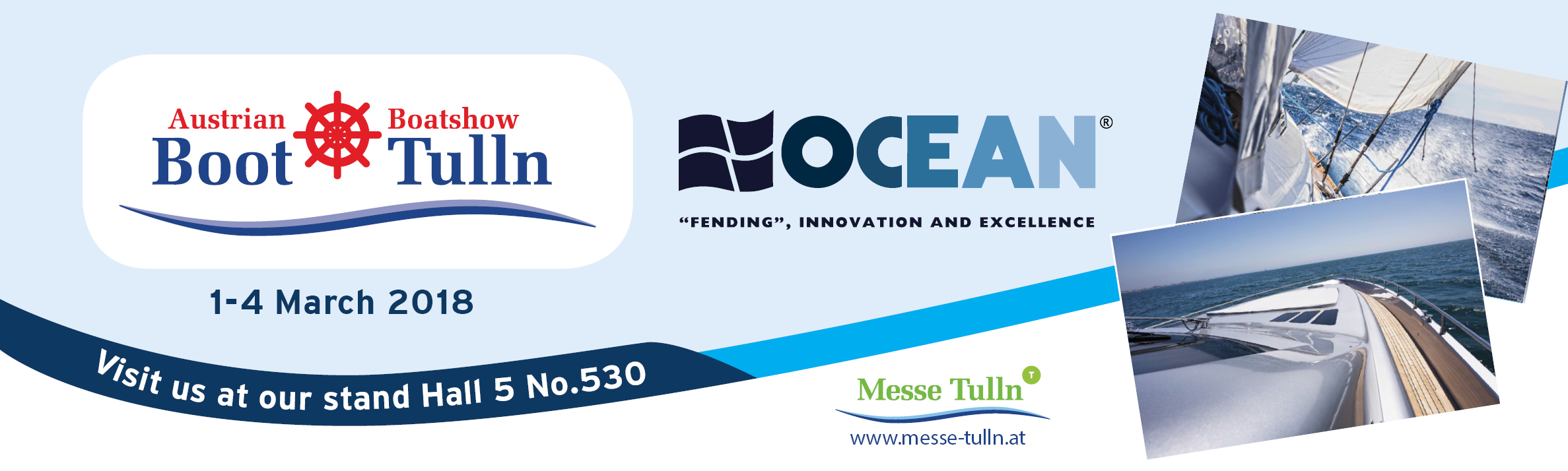 OCEAN at BOOT TULLN 2018 on 1-4 March 2018