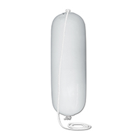 OCEAN Fender Center Hole, CH0, 10 x 30cm, White with rope