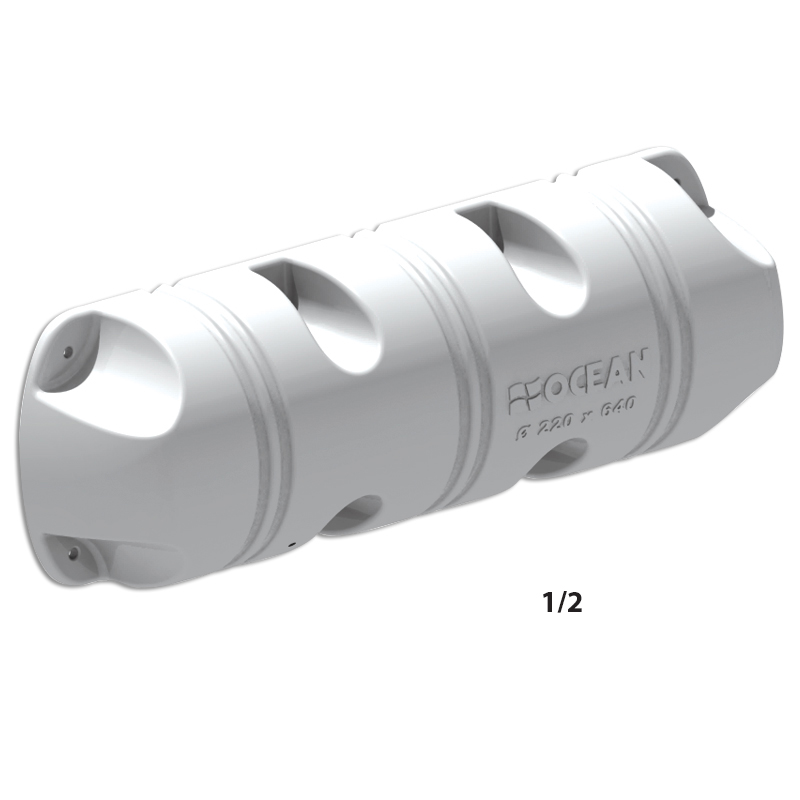 [72347] OCEAN Dock Fender 220x640mm, 1/2, White image
